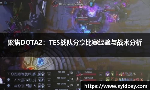 聚焦DOTA2：TES战队分享比赛经验与战术分析