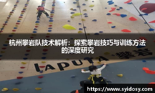 杭州攀岩队技术解析：探索攀岩技巧与训练方法的深度研究